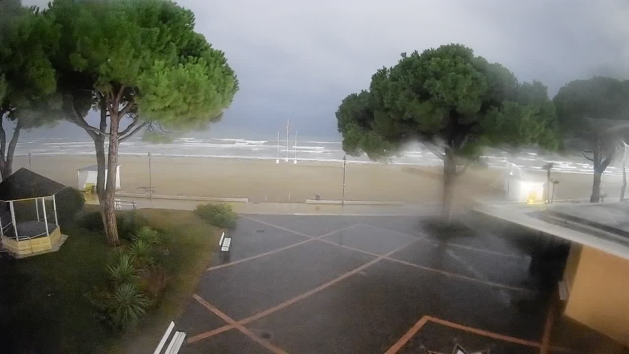 Webcam de Grado – Entrada de la playa (Lido di Grado)