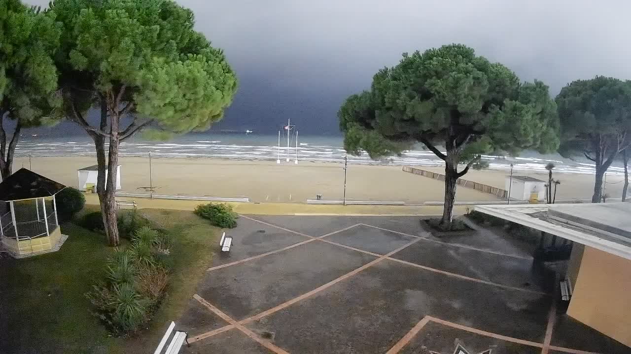 Spletna kamera Gradež (Grado) – Vhod na plažo