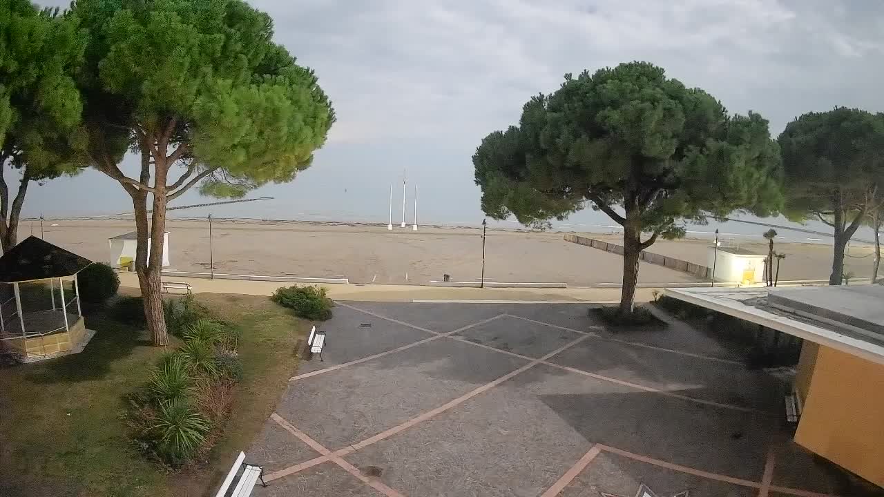 Spletna kamera Gradež (Grado) – Vhod na plažo