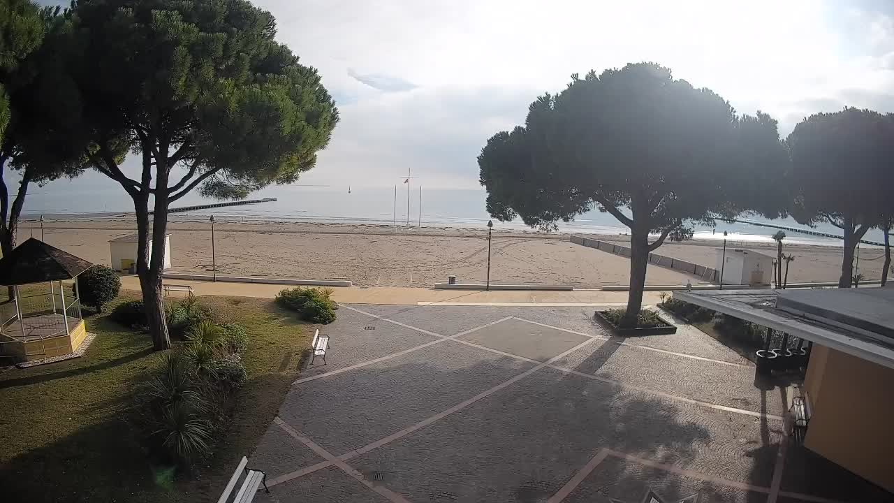 Webcam de Grado – Entrada de la playa (Lido di Grado)