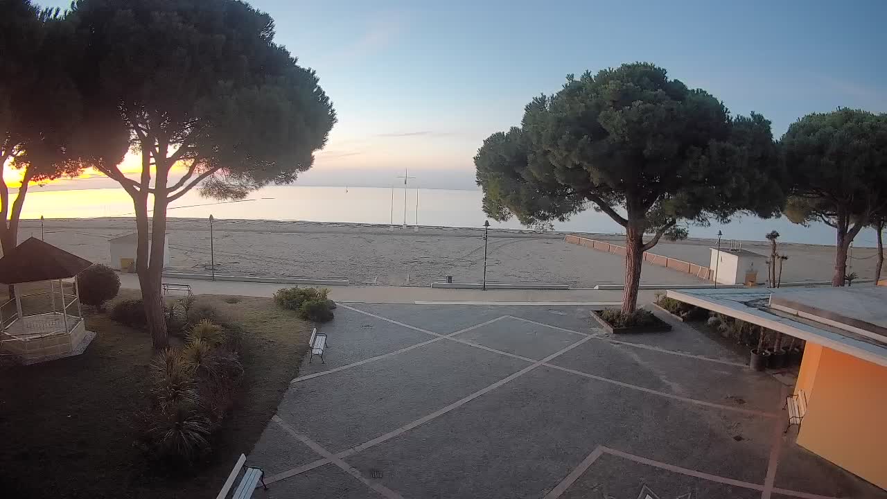 Webcam de Grado – Entrada de la playa (Lido di Grado)