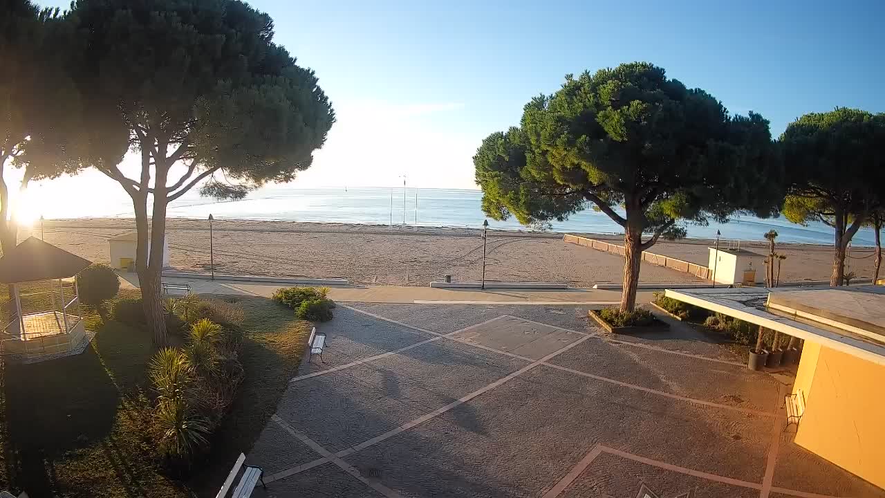 Webcam Grado – Entrée de la plage (Lido di Grado)
