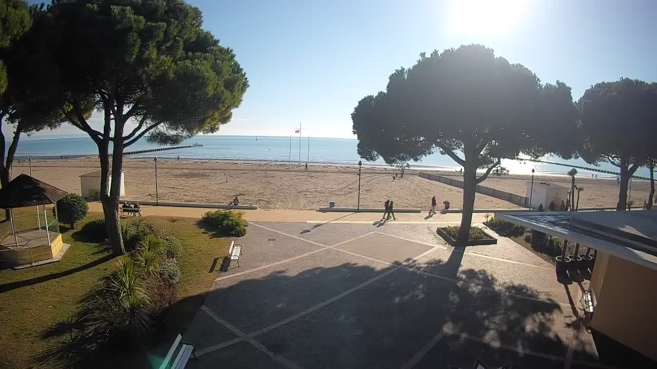 Webcam de Grado – Entrada de la playa (Lido di Grado)