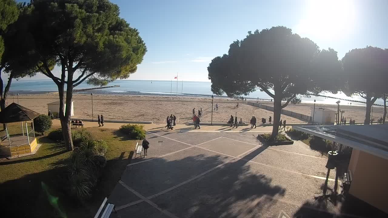 Webcam de Grado – Entrada de la playa (Lido di Grado)