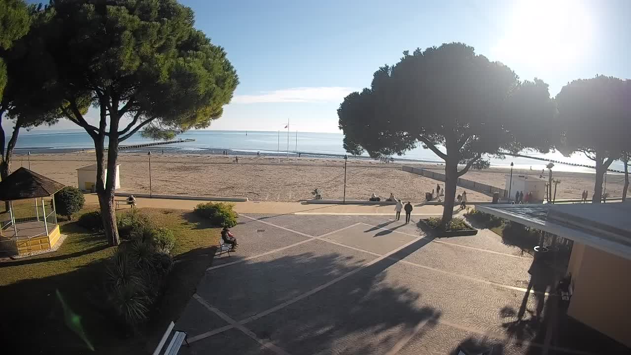 Webcam de Grado – Entrada de la playa (Lido di Grado)