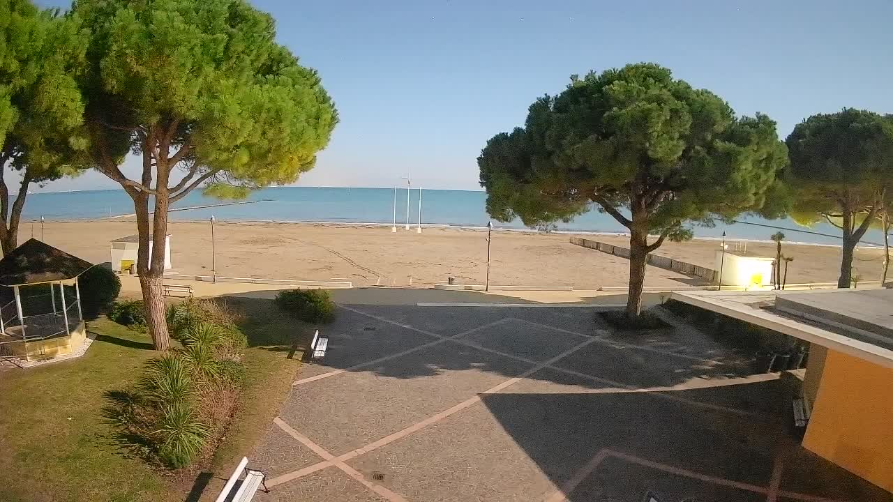 Spletna kamera Gradež (Grado) – Vhod na plažo