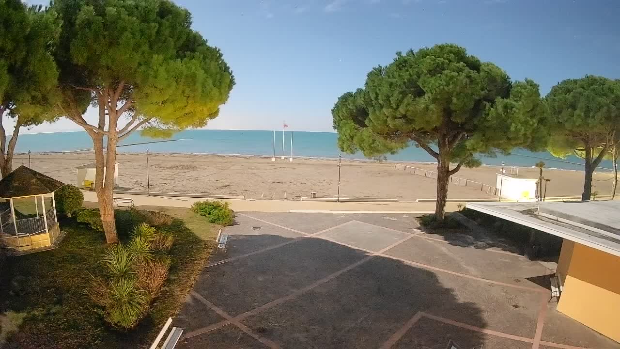 Webcam de Grado – Entrada de la playa (Lido di Grado)