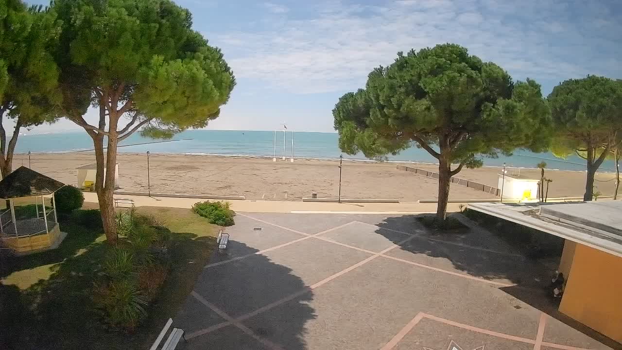 Spletna kamera Gradež (Grado) – Vhod na plažo