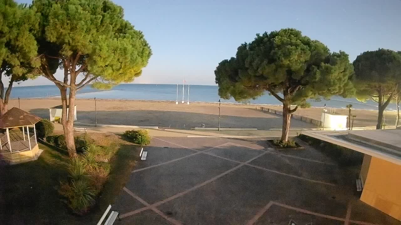 Webcam de Grado – Entrada de la playa (Lido di Grado)