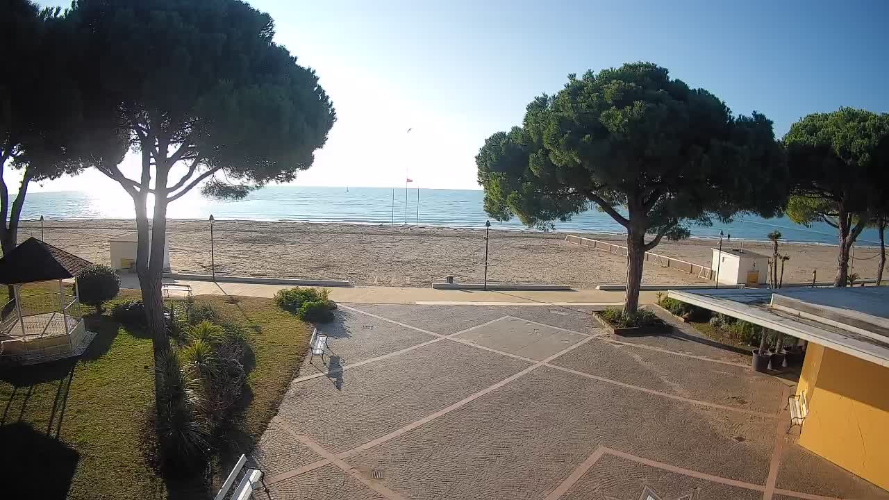 Webcam Grado – Entrée de la plage (Lido di Grado)