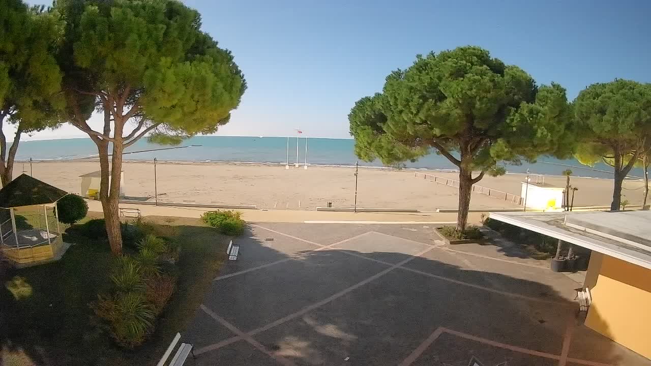 Webcam de Grado – Entrada de la playa (Lido di Grado)