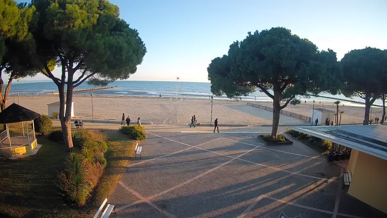 Webcam de Grado – Entrada de la playa (Lido di Grado)