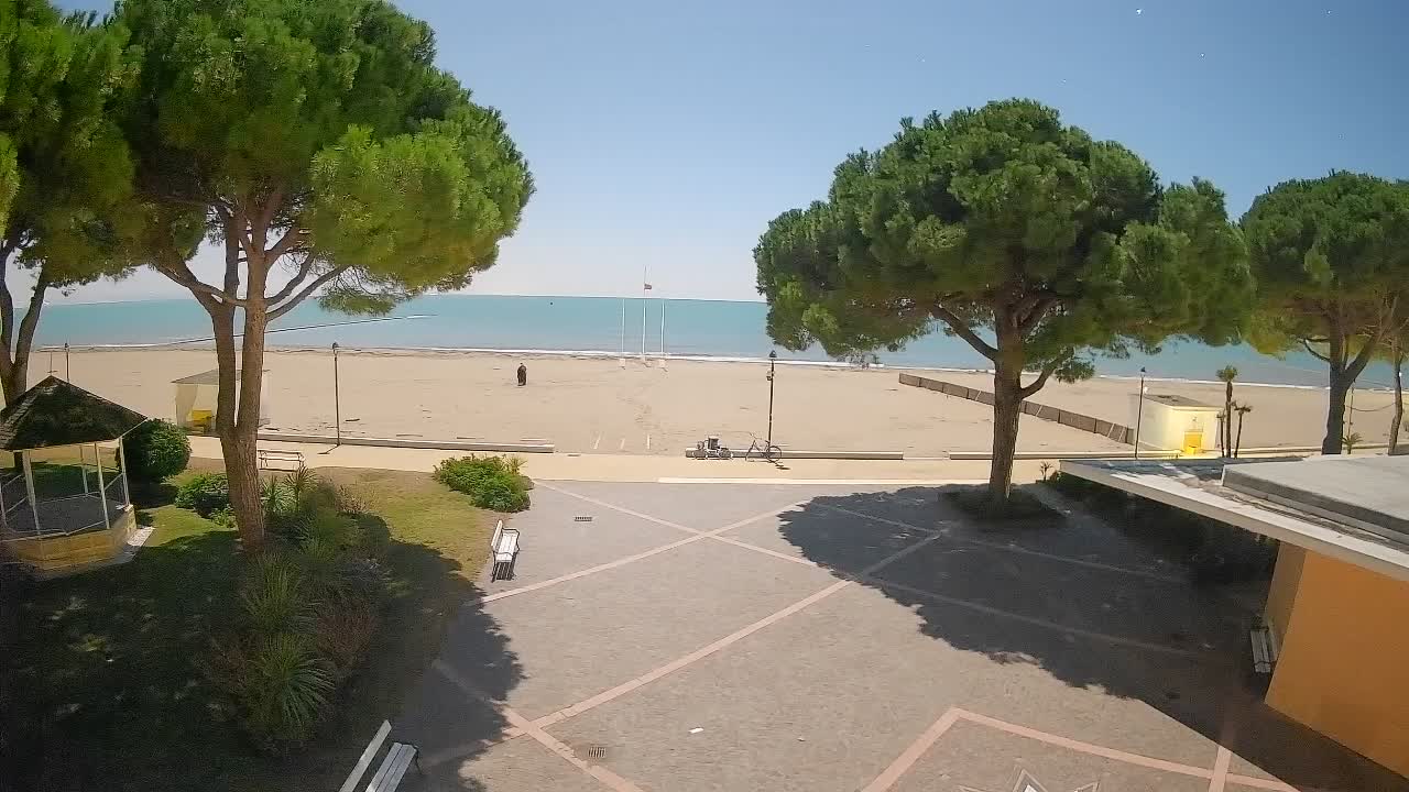 Webcam de Grado – Entrada de la playa (Lido di Grado)