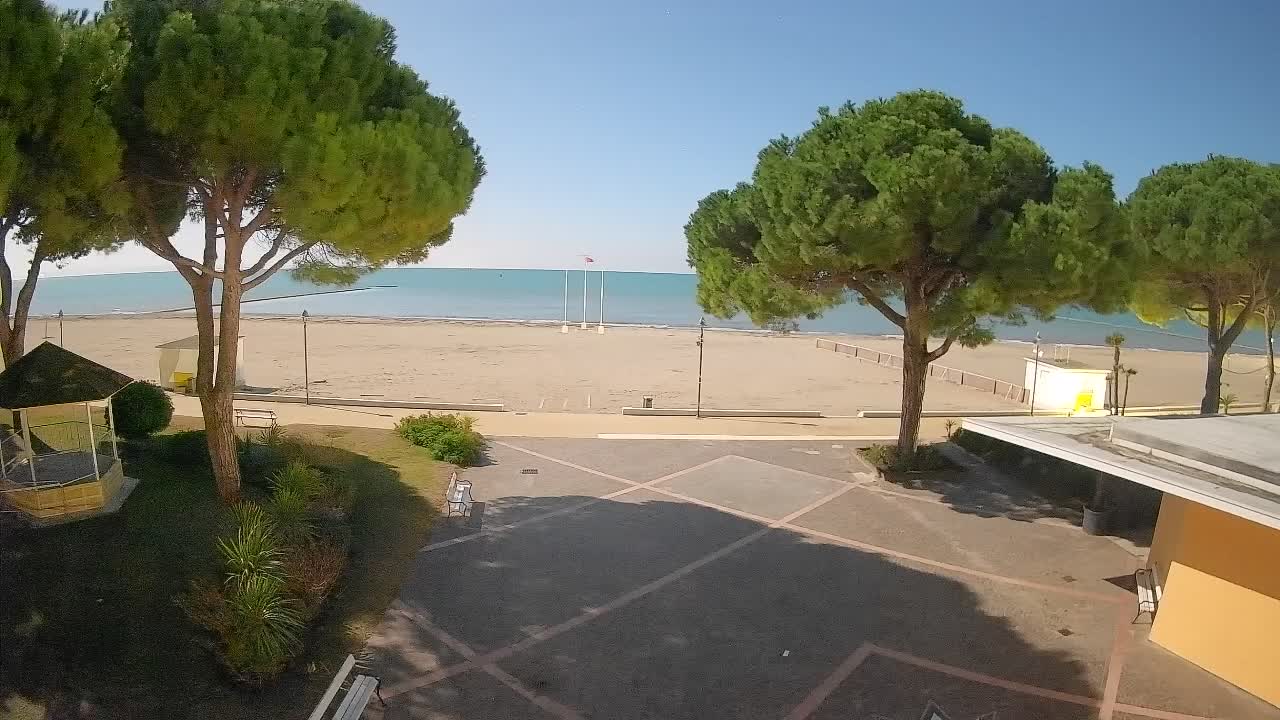 Spletna kamera Gradež (Grado) – Vhod na plažo