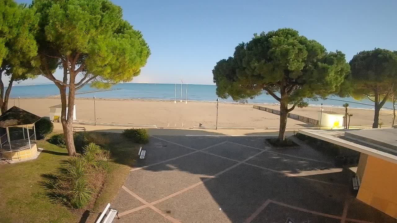 Webcam Grado – Entrée de la plage (Lido di Grado)