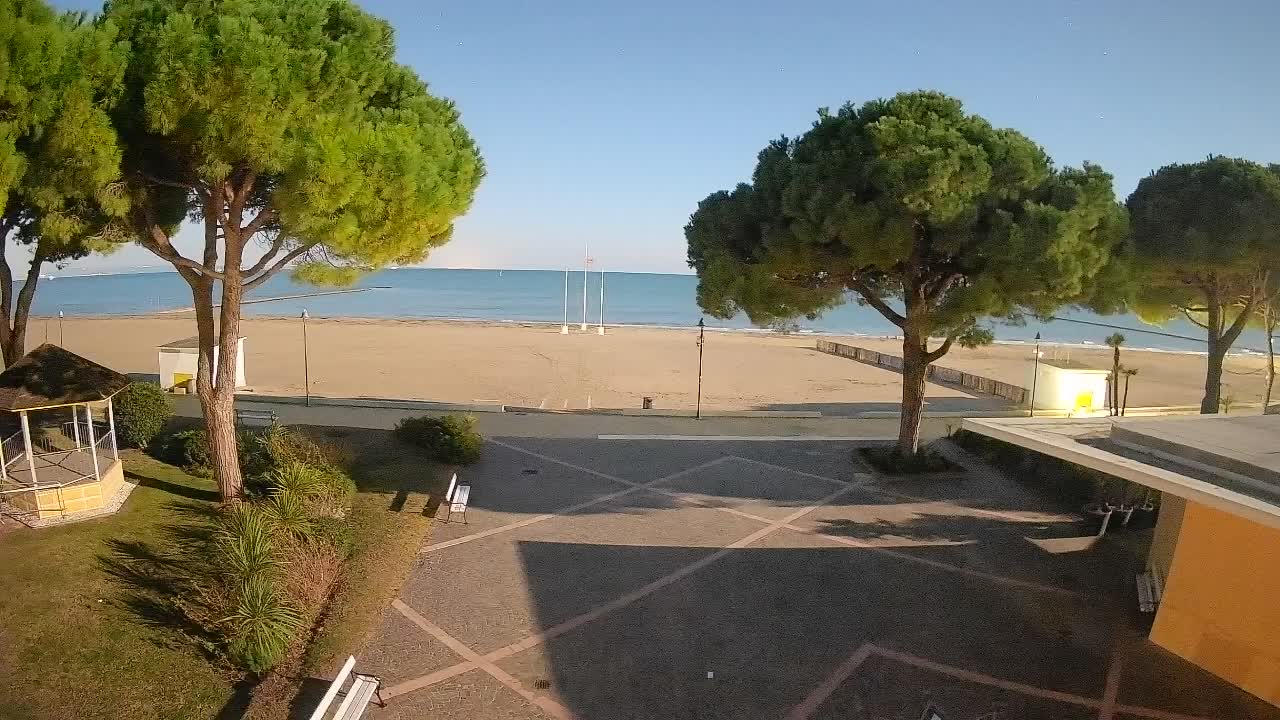 Spletna kamera Gradež (Grado) – Vhod na plažo