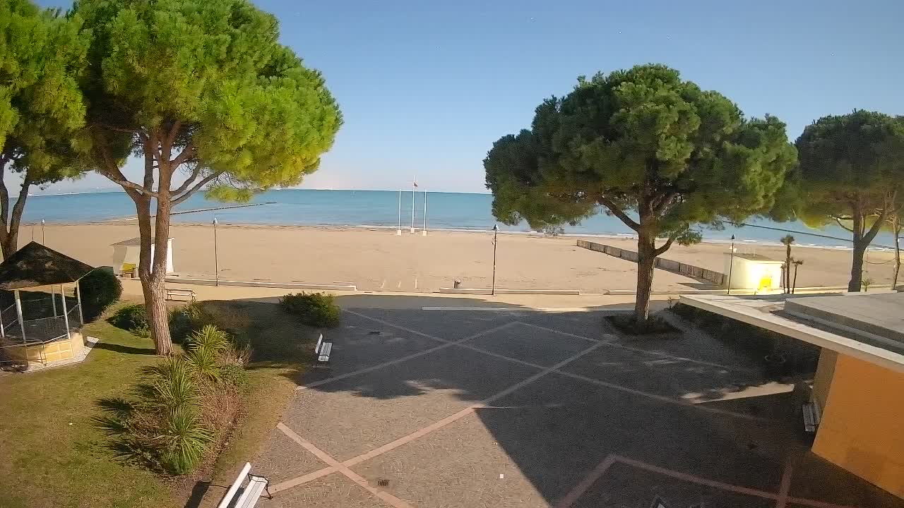 Spletna kamera Gradež (Grado) – Vhod na plažo