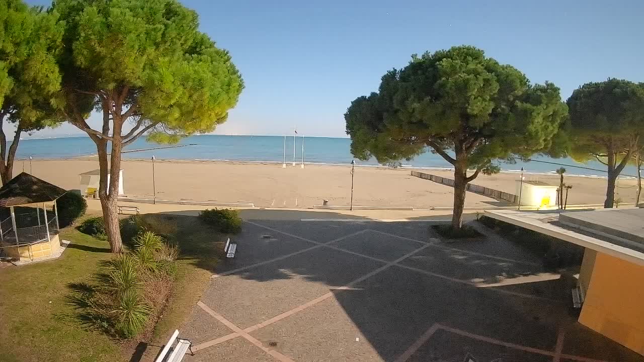 Webcam Grado – Entrée de la plage (Lido di Grado)