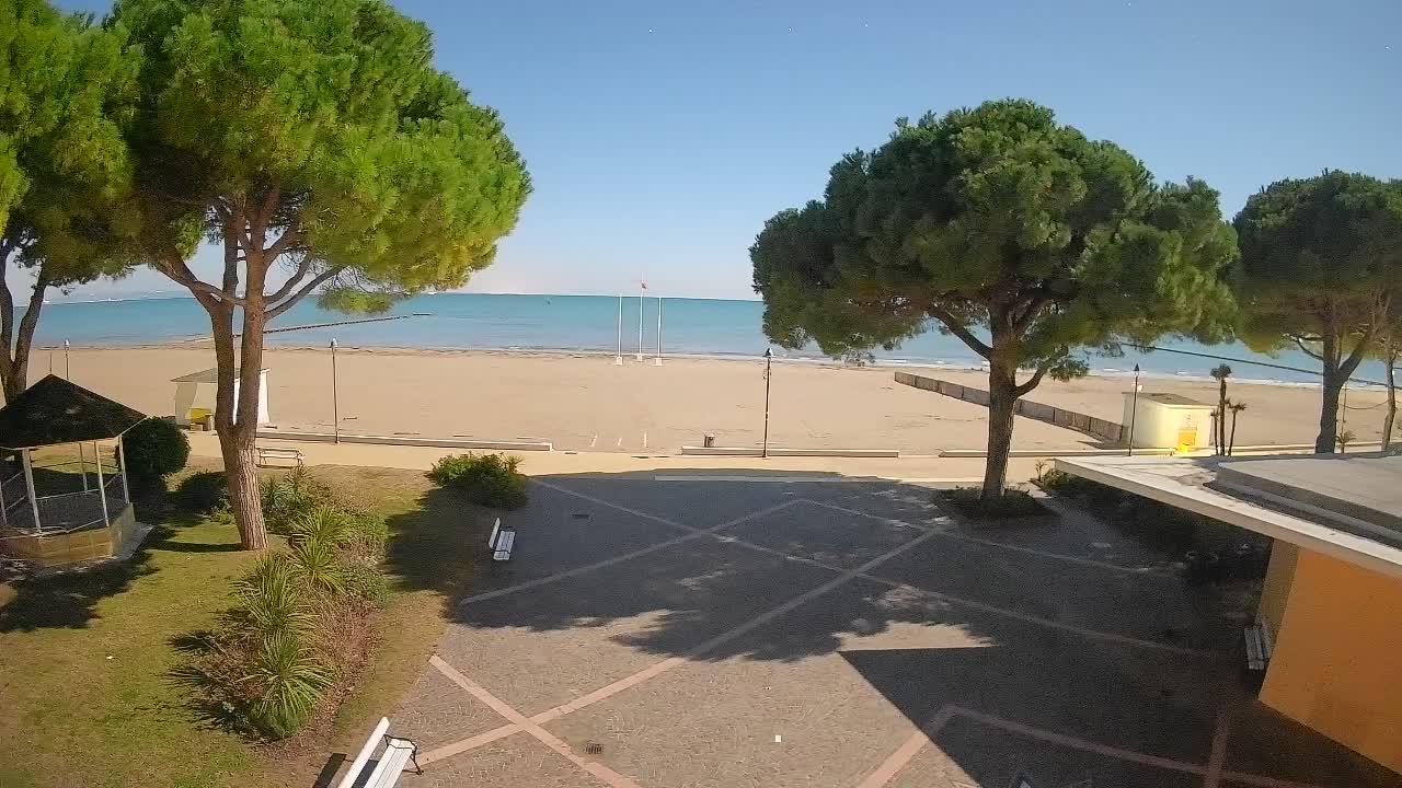 Webcam de Grado – Entrada de la playa (Lido di Grado)