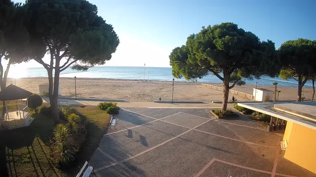 Web kamera Grado – Ulaz na plažu (Lido di Grado)