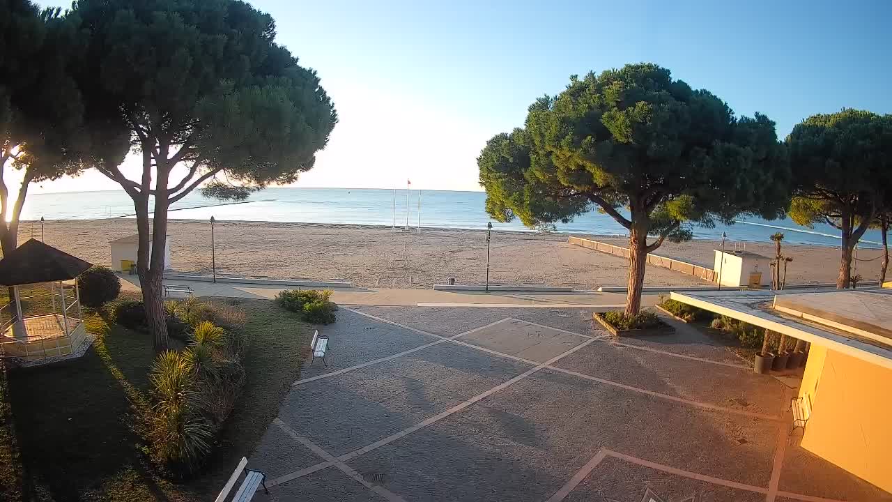 Webcam Grado – Entrée de la plage (Lido di Grado)