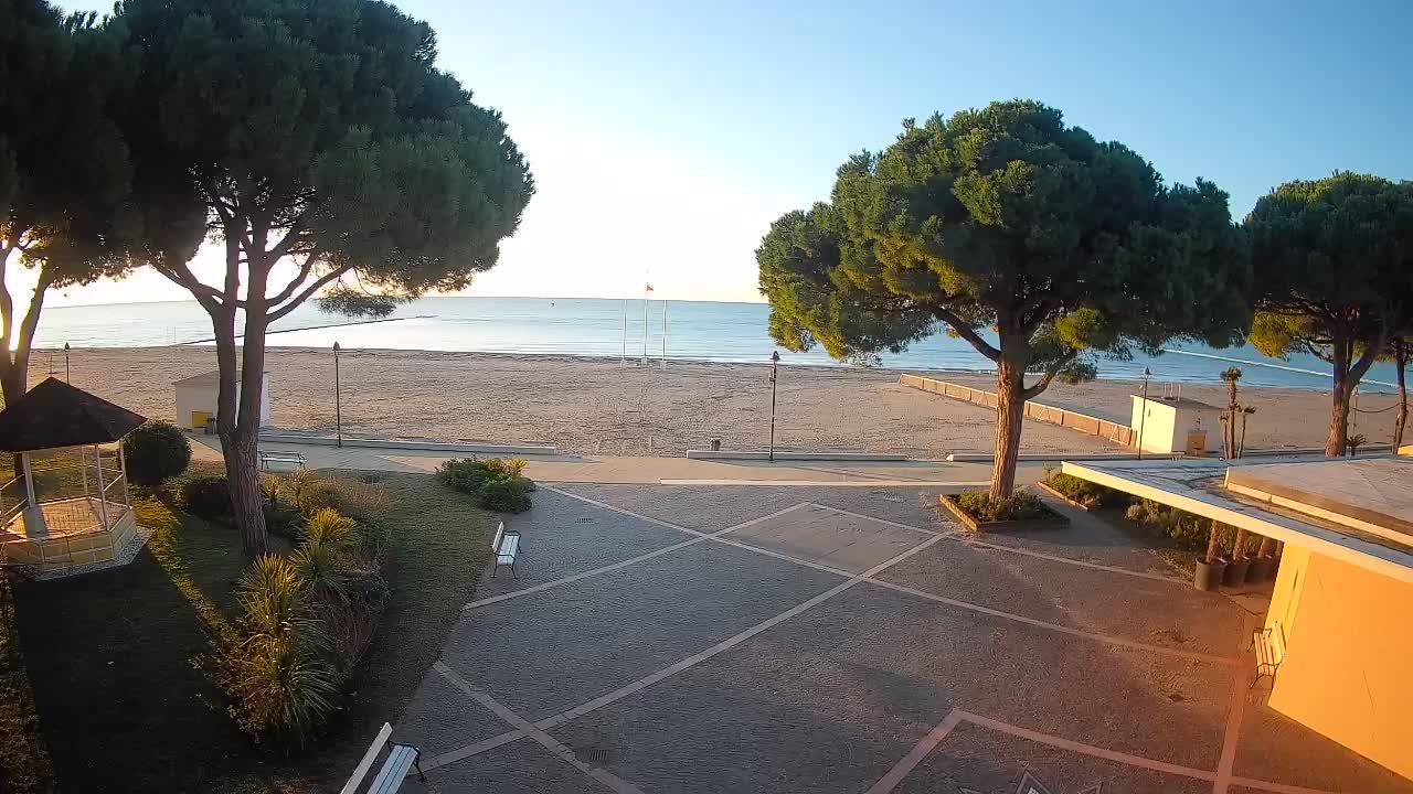 Grado Webcam – Strandzugang am Lido di Grado