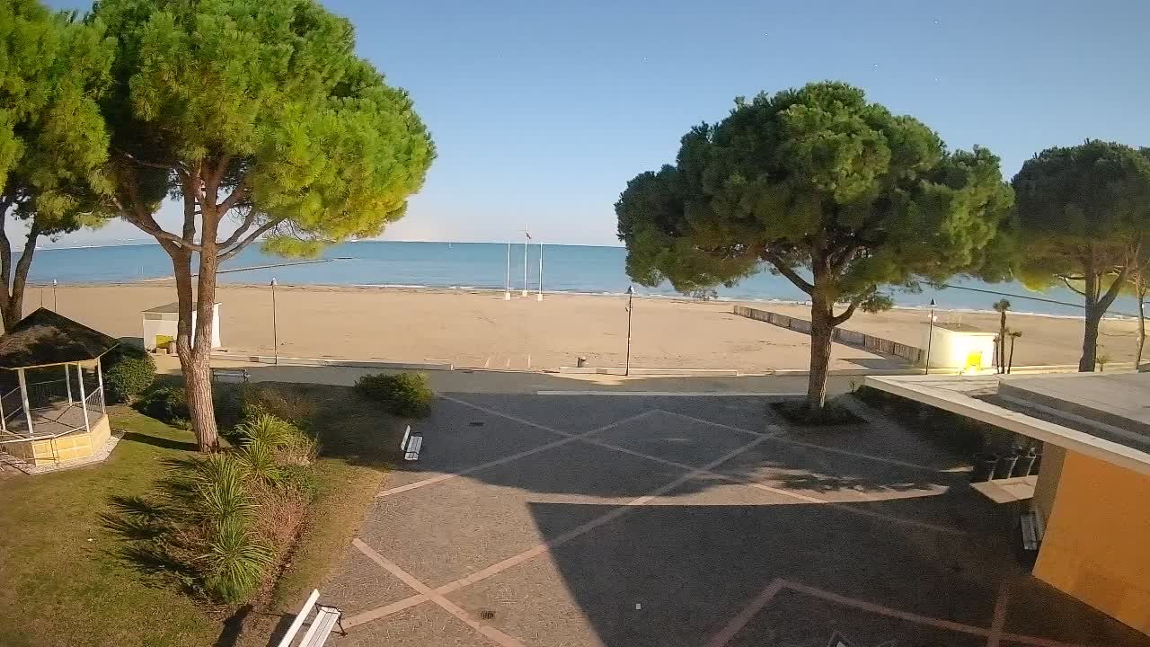 Webcam de Grado – Entrada de la playa (Lido di Grado)