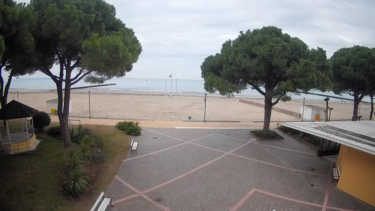 Webcam de Grado – Entrada de la playa (Lido di Grado)