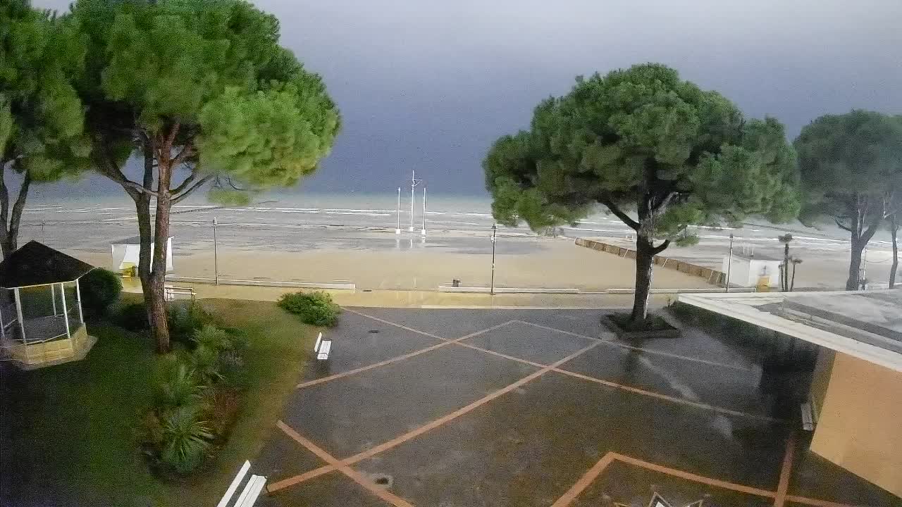 Grado Strand Eingang | Live-Ansicht der Küste