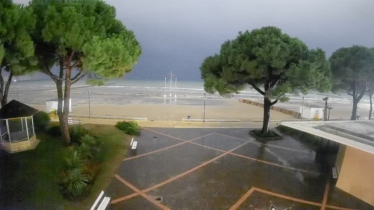 Webcam de Grado – Entrada de la playa (Lido di Grado)