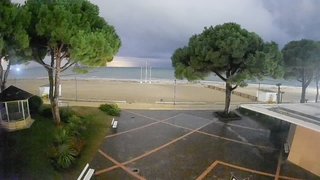 Grado Strand Eingang | Live-Ansicht der Küste