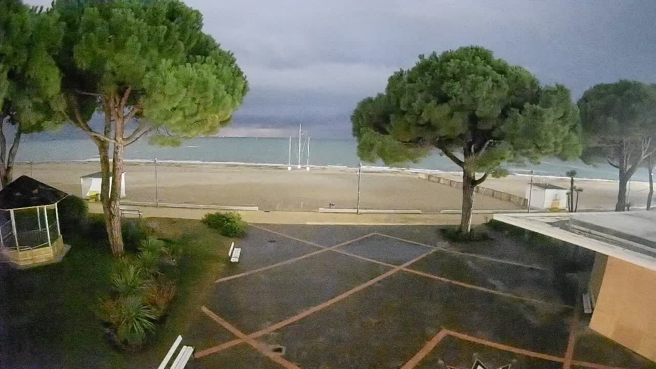 Grado Strand Eingang | Live-Ansicht der Küste