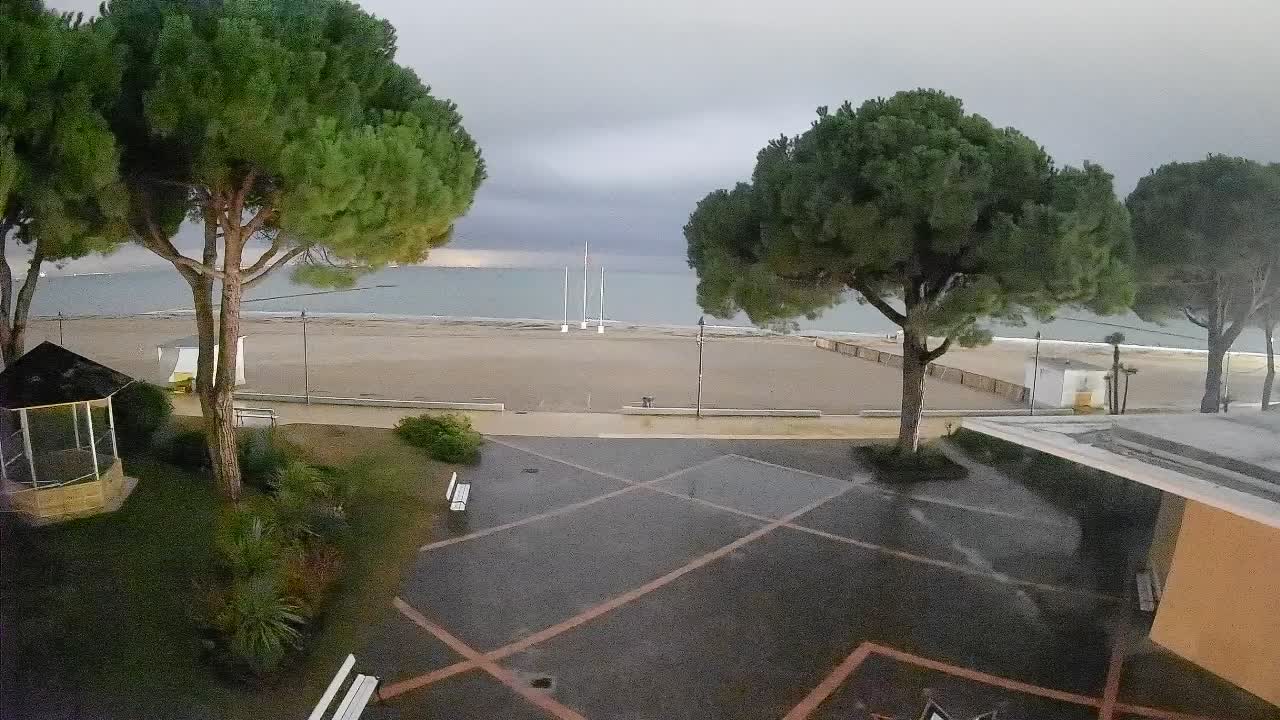 Entrée Plage Grado | Vue en Direct sur le Littoral