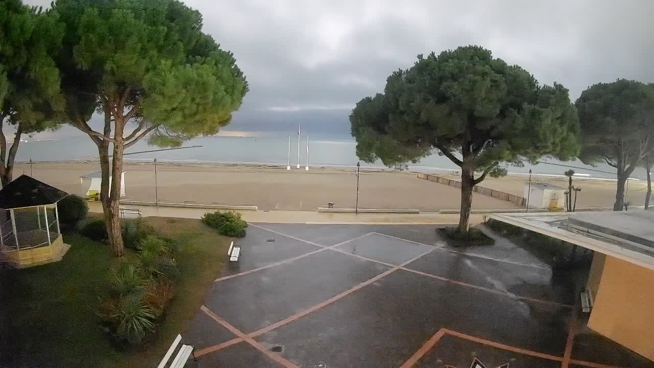 Entrée Plage Grado | Vue en Direct sur le Littoral