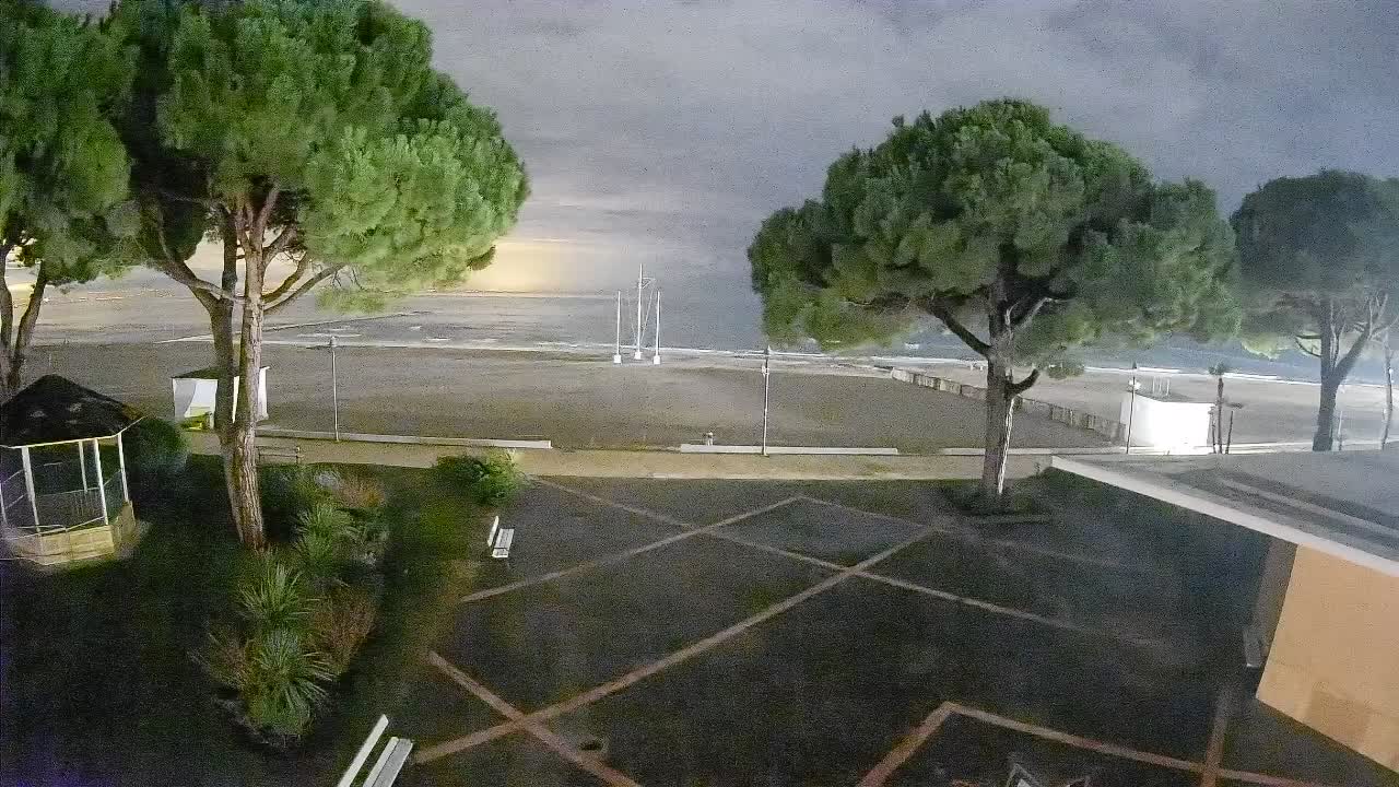 Entrée Plage Grado | Vue en Direct sur le Littoral