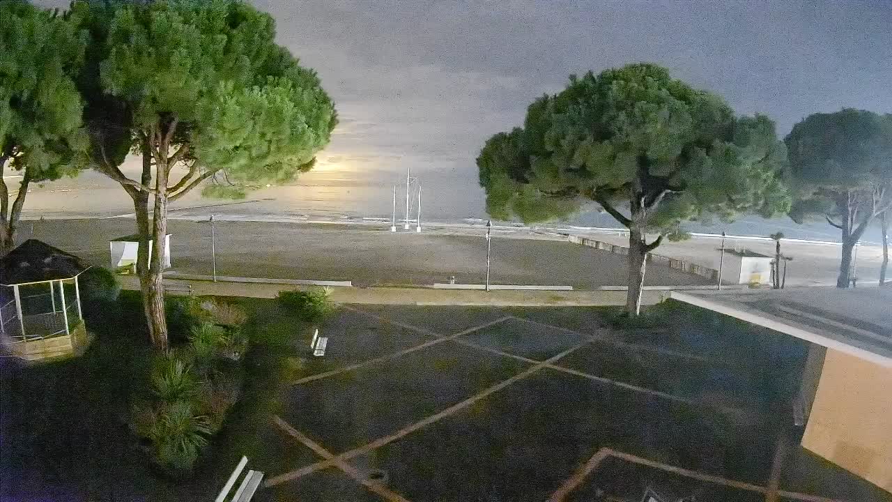 Grado Strand Eingang | Live-Ansicht der Küste