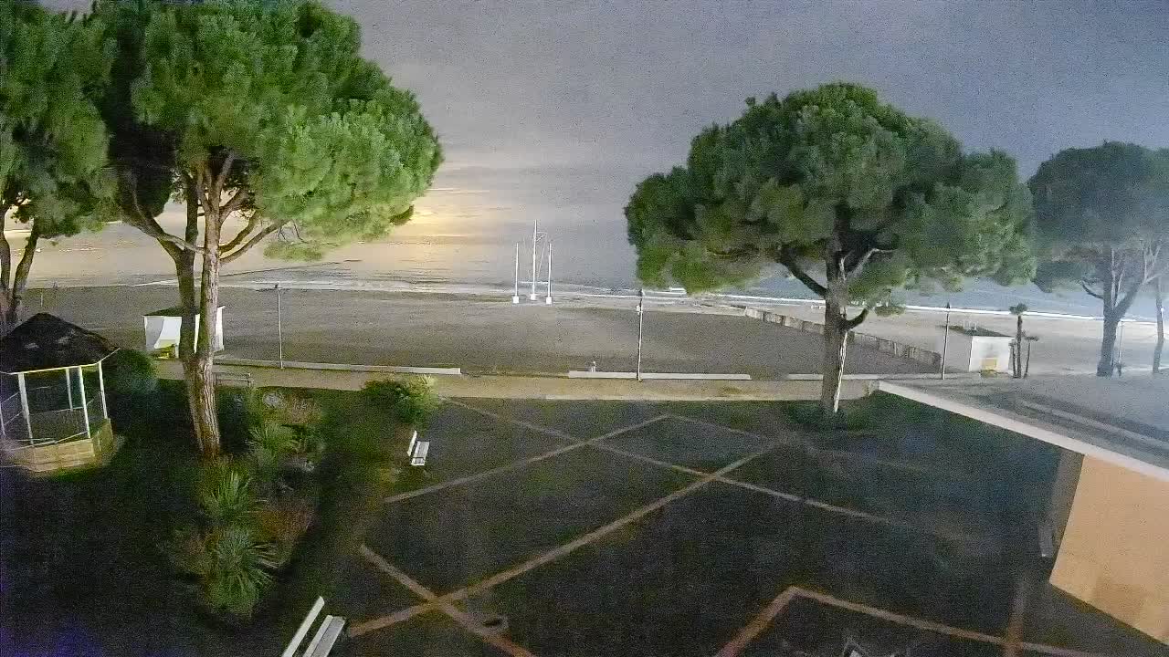 Entrée Plage Grado | Vue en Direct sur le Littoral