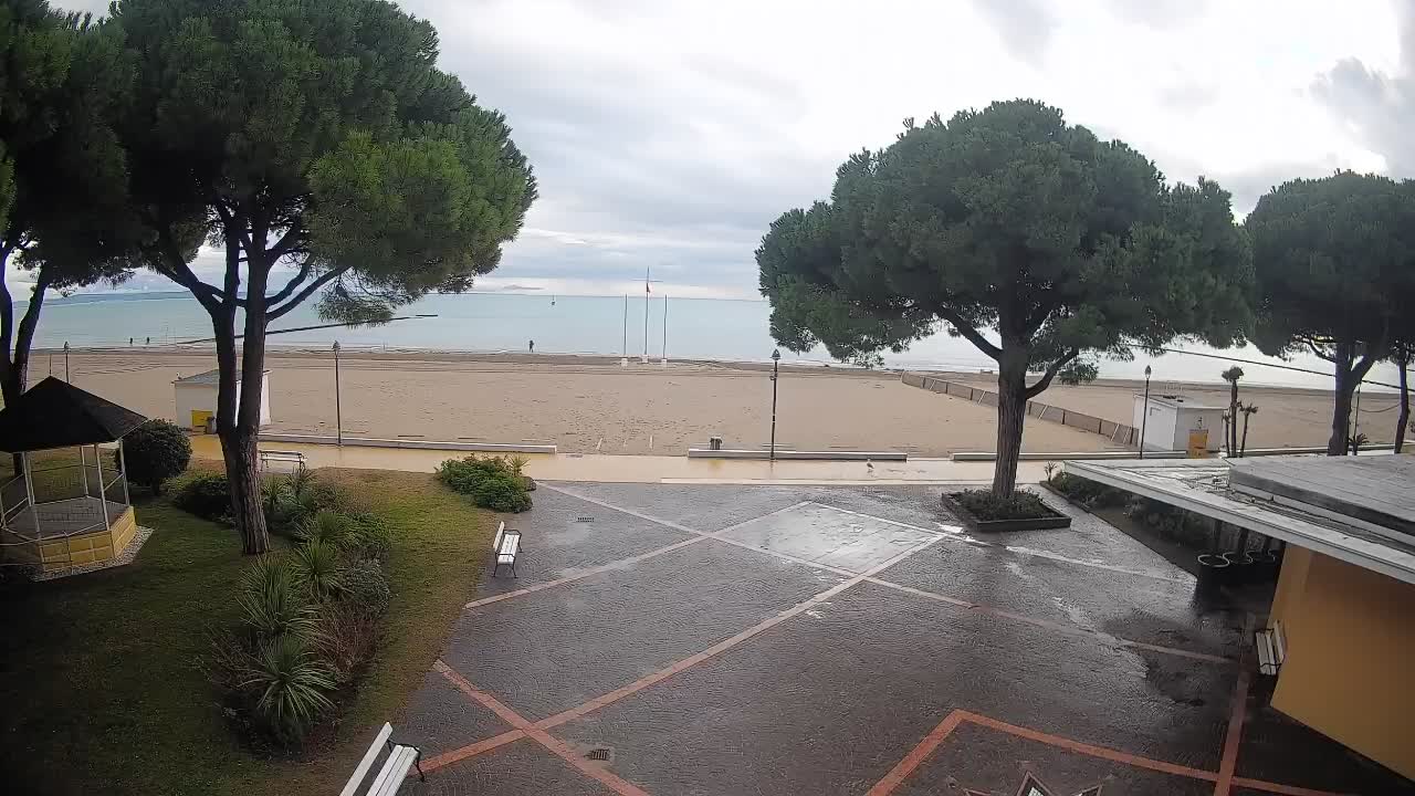 Webcam de Grado – Entrada de la playa (Lido di Grado)