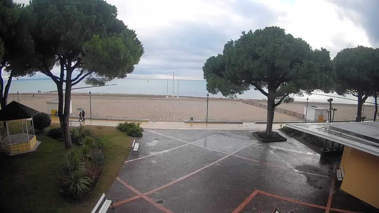 Spletna kamera Gradež (Grado) – Vhod na plažo