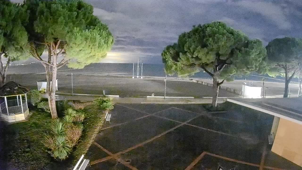 Webcam Grado – Entrée de la plage (Lido di Grado)