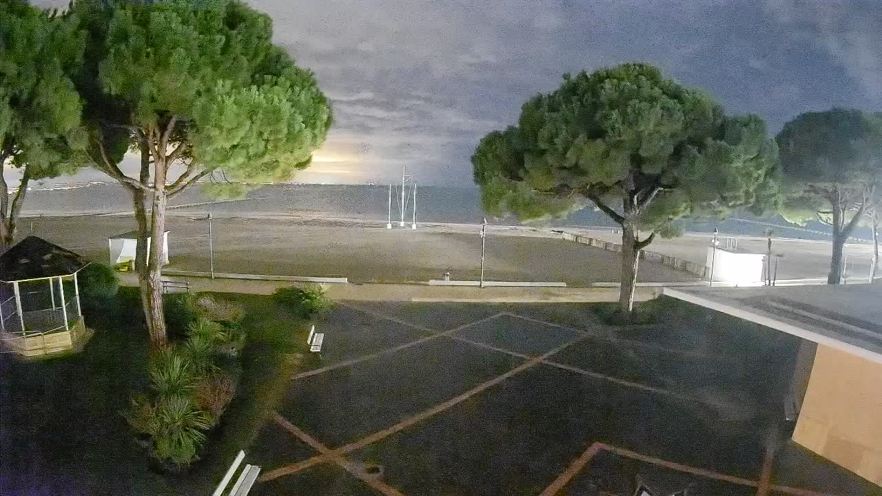 Entrée Plage Grado | Vue en Direct sur le Littoral