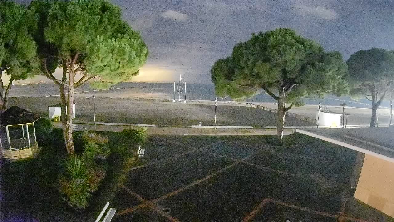 Grado Beach Webcam Entrance | Real-Time View of the Seaside