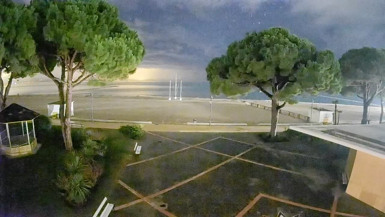 Gradež Vhod na Plažo: Pogled v Živo na Obalo