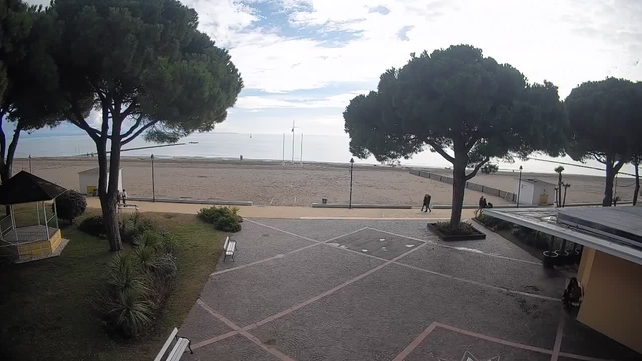 Spletna kamera Gradež (Grado) – Vhod na plažo