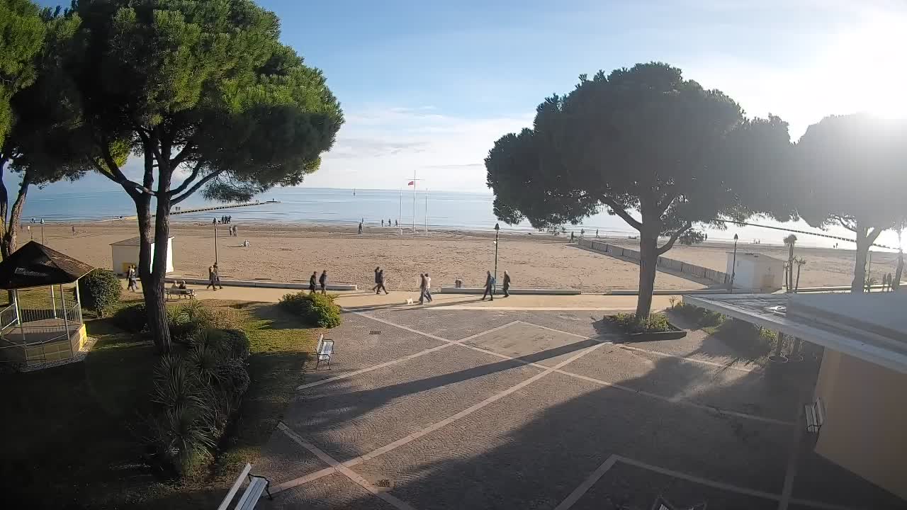 Webcam de Grado – Entrada de la playa (Lido di Grado)