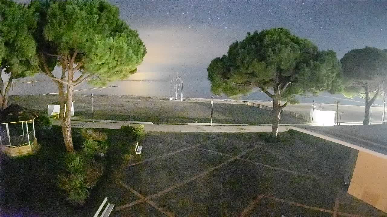 Spletna kamera Gradež (Grado) – Vhod na plažo