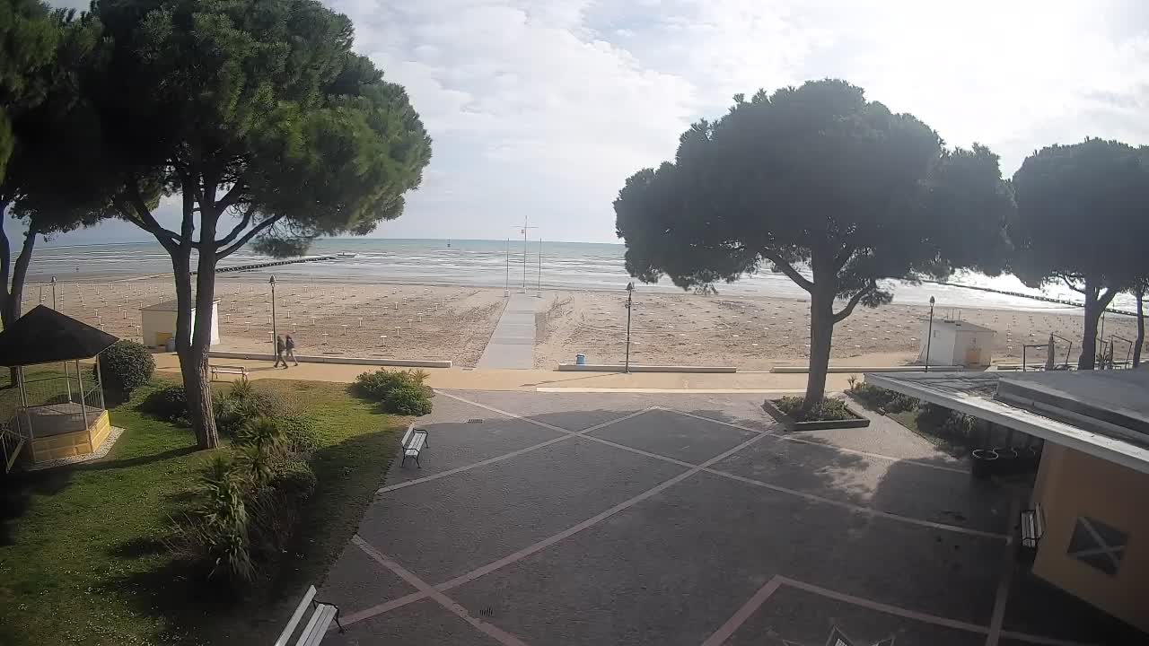 Spletna kamera Gradež (Grado) – Vhod na plažo