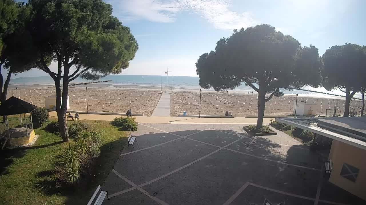 Webcam de Grado – Entrada de la playa (Lido di Grado)