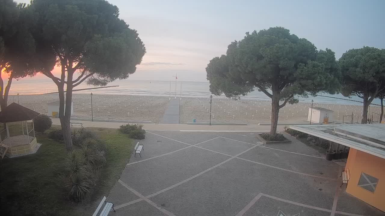Webcam de Grado – Entrada de la playa (Lido di Grado)