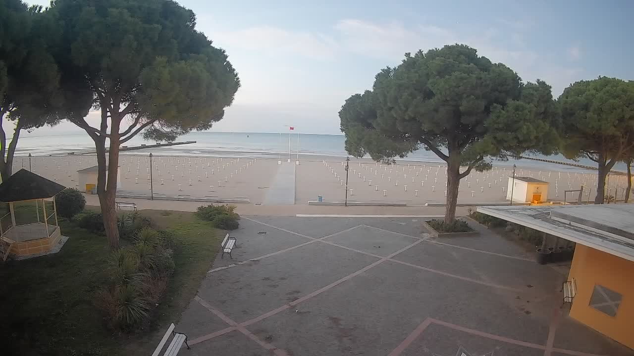 Web kamera Grado – Ulaz na plažu (Lido di Grado)